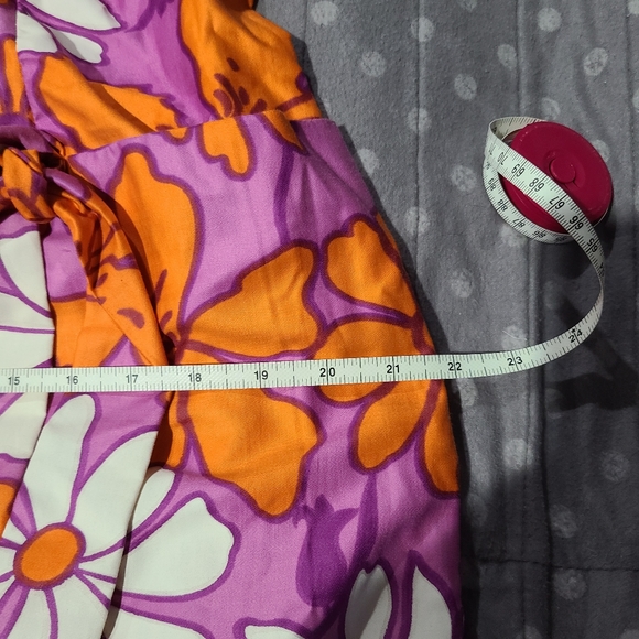 Vintage Shaker Square Floral Print Dress - Picture 13 of 14